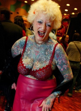 Most tattooed woman edinburgh